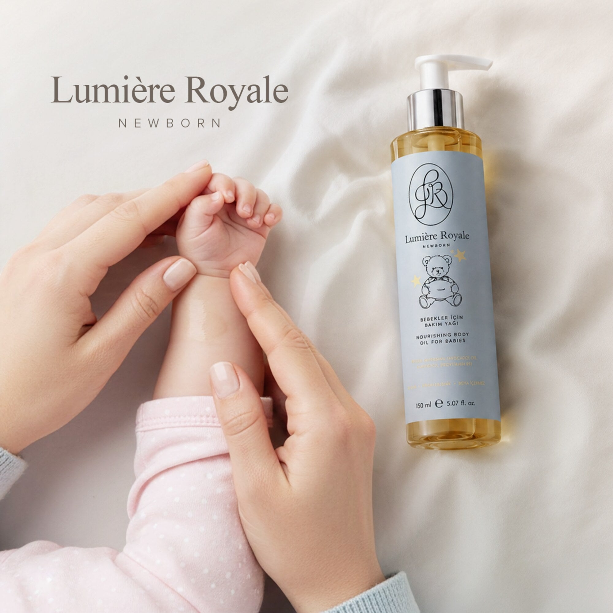 Lumière Royale Bebekler için Bakım Yağı 150 ml