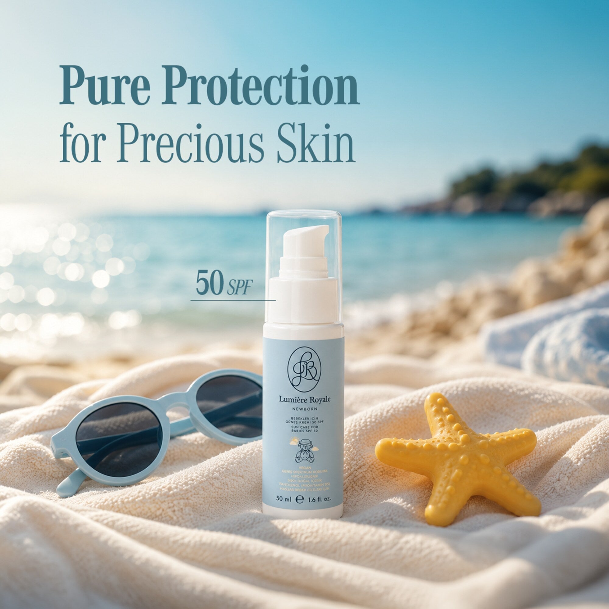 Lumière Royale Bebekler için Güneş Kremi SPF 50