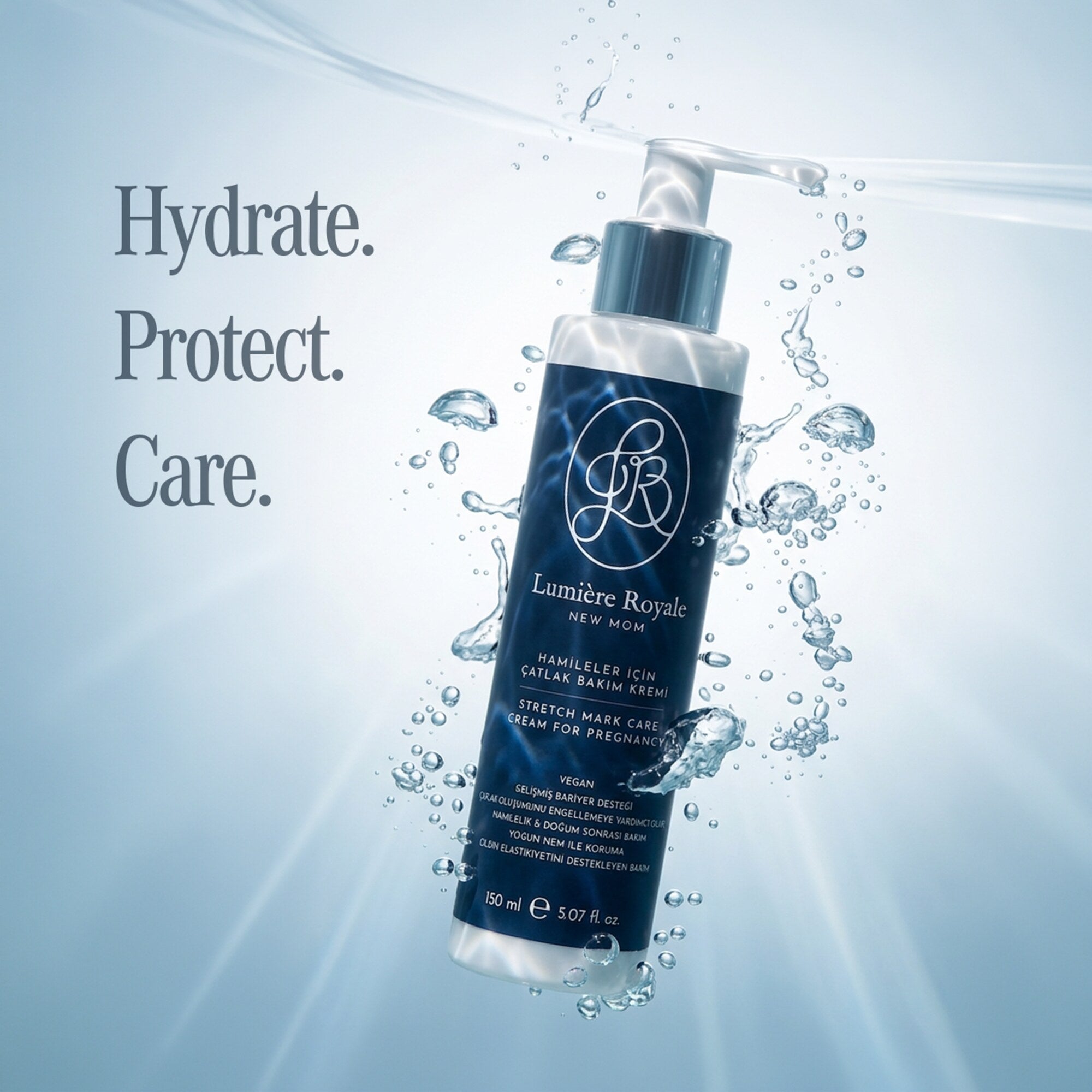 Lumière Royale Hamileler için Çatlak Bakım Kremi 150 ml
