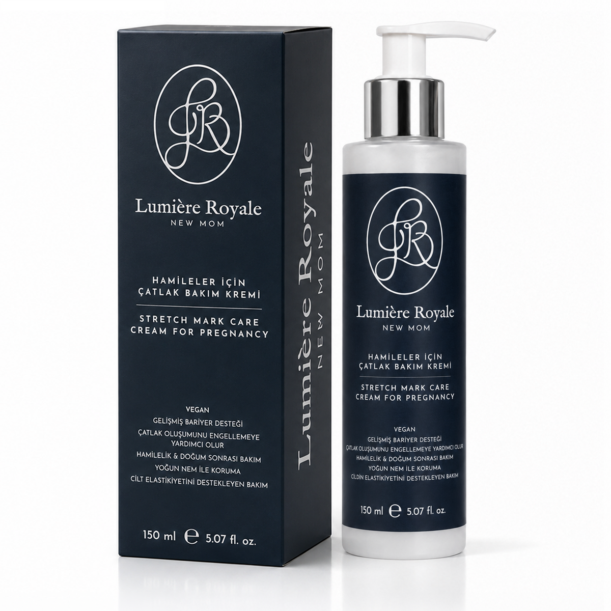 Lumière Royale Hamileler için Çatlak Bakım Kremi 150 ml
