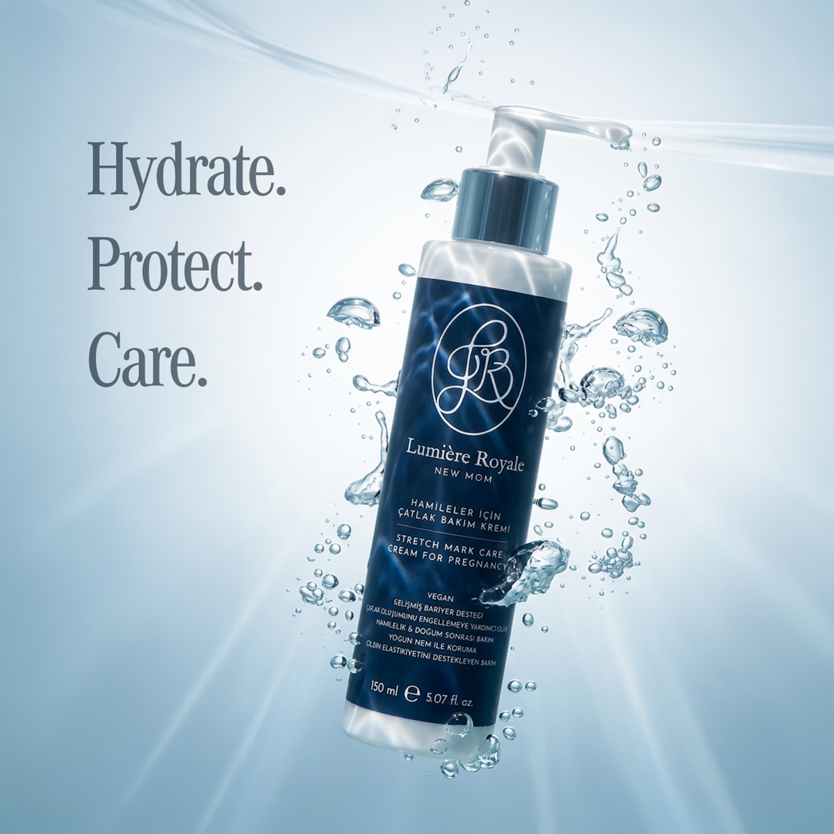 Lumière Royale Hamileler için Çatlak Bakım Kremi 150 ml