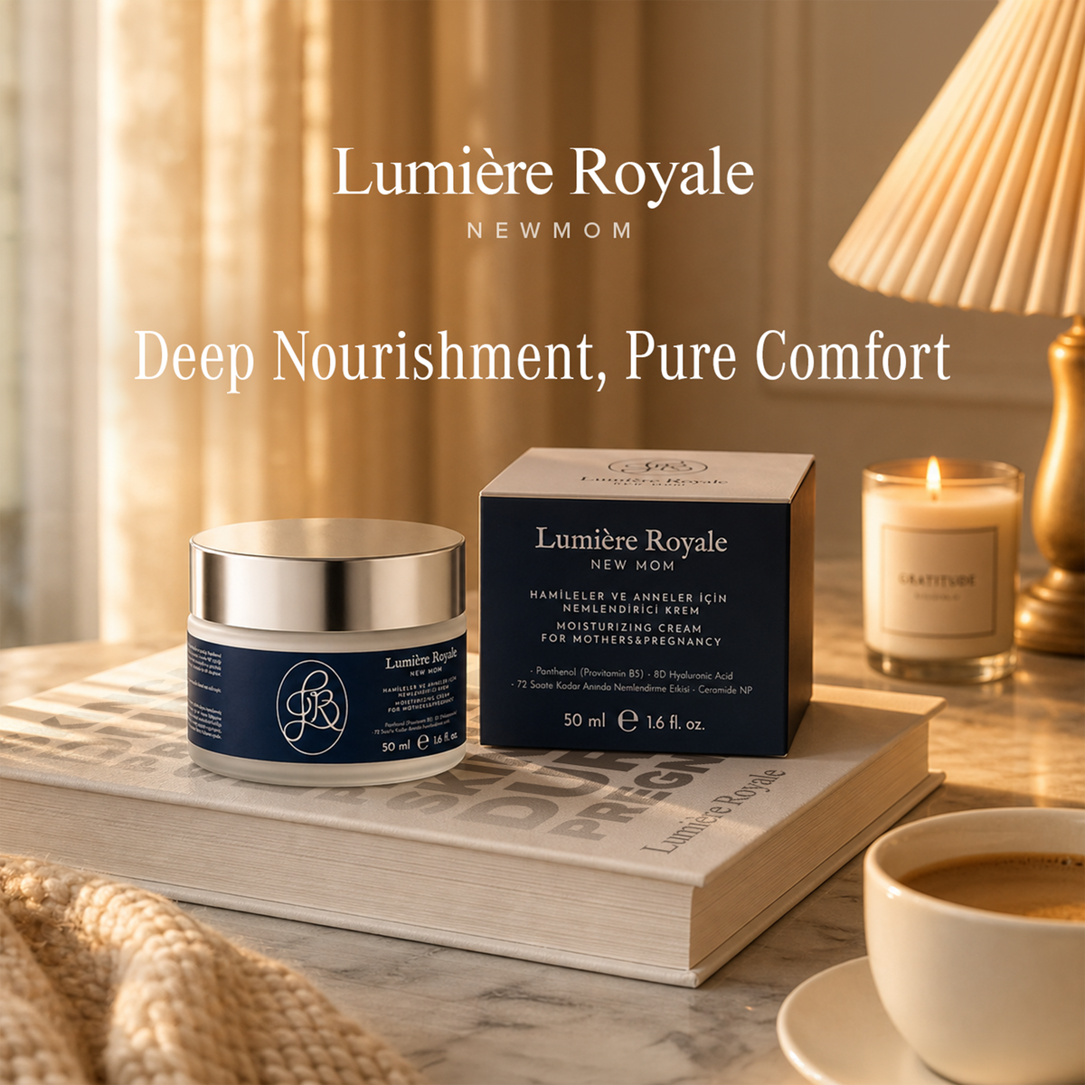 Lumière Royale Anne ve Hamileler için Nemlendirici Krem 50 ml