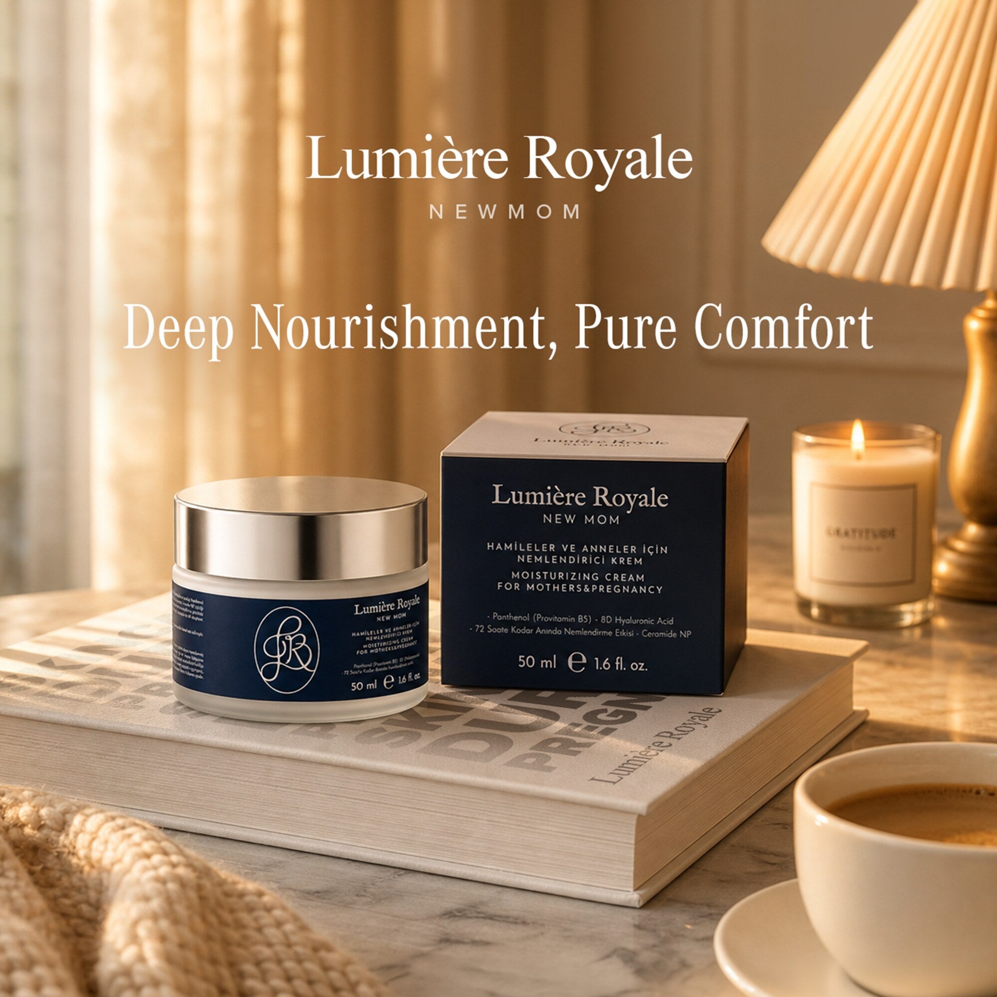 Lumière Royale Anne ve Hamileler için Nemlendirici Krem 50 ml